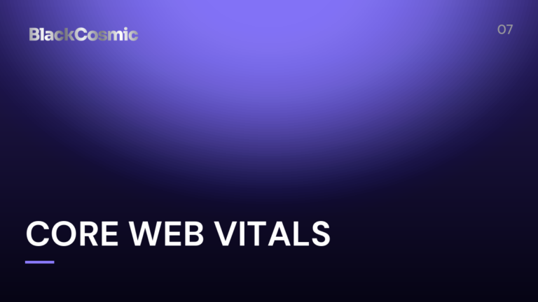 Core Web Vitals