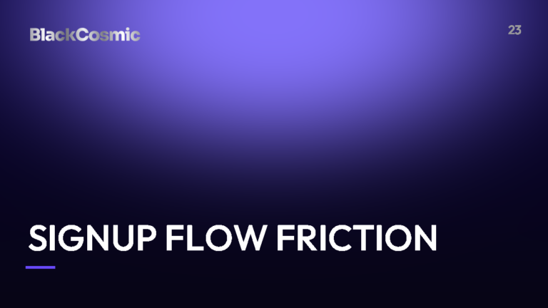 SaaS signup flow UX: 5 friction points killing your trials
